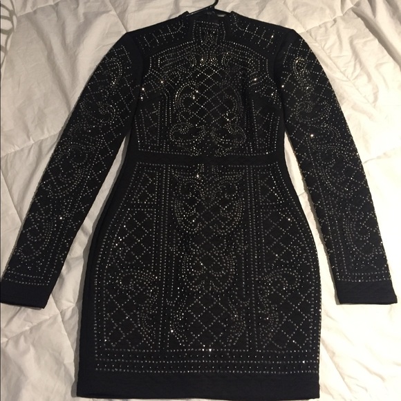 Embroided Bebe Dress - Picture 1 of 5